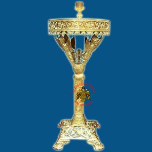 Orthodox Church Style Candelabrum Aluminium with Holy Angels D:50cm