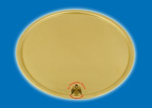 Brass Metal Disc For CandleHolders 25cm