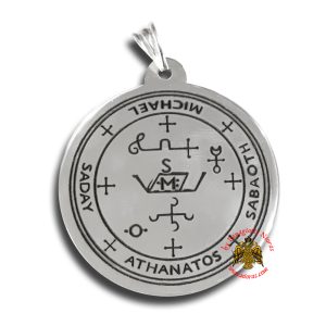 Orthodox Protection Stamp of Archangel Michael Silver 925