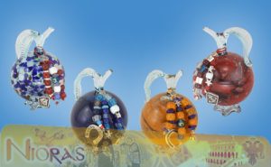 Blown Glass Pomegranate Style B