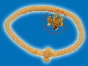 Prayer Rope waxed thread Light Yellow