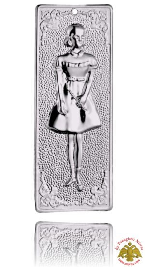 Tamata Ex Voto Milagros Aluminium Votive Tama Girl