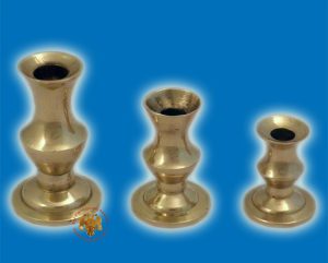 Minature Brass Candle Stand
