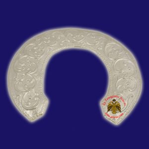 Saint Marina Silver Hand Made Halo Hands with Cross <B>Special Order</B>