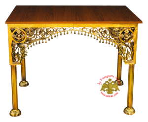 Orthodox Church Aluminium Table 70x110x84cm