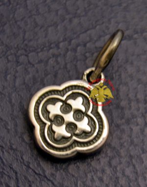 Βυζαντινο Σταυρουδάκι Ασημένιο 925 Λαιμού