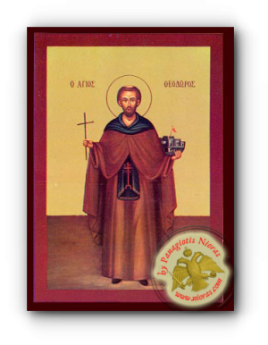 Άγιος Θεόδωρος Κυθήρων Νεοκλασσική Ξύλινη Εικόνα