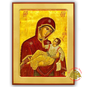Holy Virgin Mary "Chryse" Wooden Icon