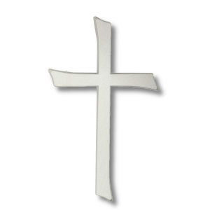 Cemetery Memorial Byzantine Orthodox Aluminum 25,5 x 15,5 cm