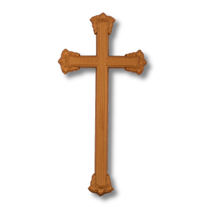 Σταυρός Τάφου Αλουμίνιο 33 Χ 16 cm