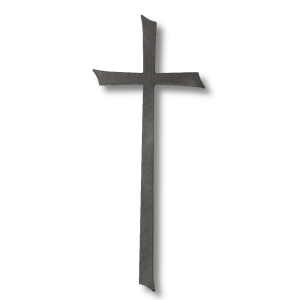 Cemetery Memorial Byzantine Orthodox Aluminum 55 x 24 cm