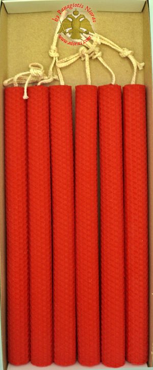 Γνήσιο Κερί Μέλισσας Λαμπάδα για το Πάσχα ΣΕΤ 2 τεμ