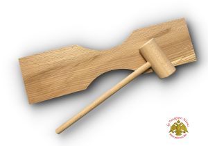 Orthodox Monastery Wooden Talandon Simantron 30x8cm