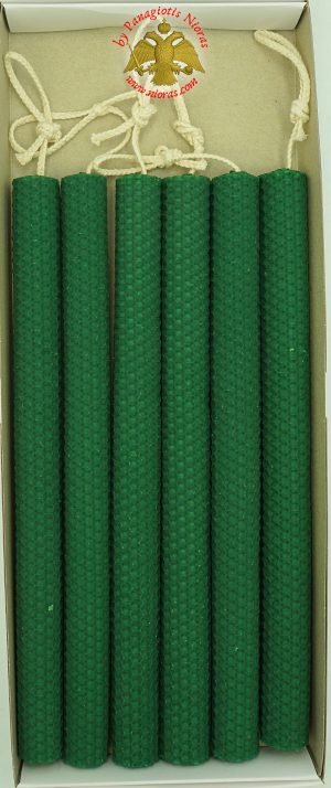 Γνήσιο Κερί Μέλισσας Λαμπάδα για το Πάσχα ΣΕΤ 2 τεμ