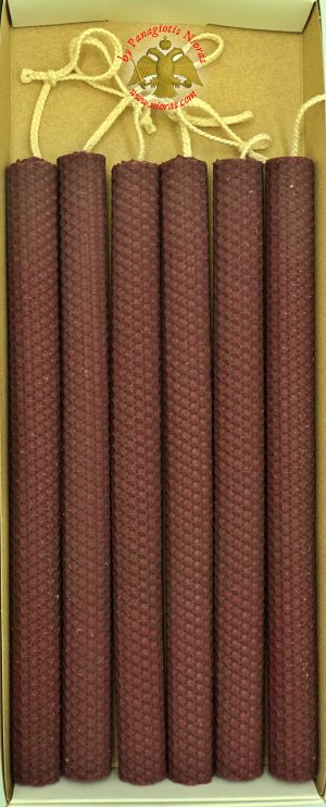 Γνήσιο Κερί Μέλισσας Λαμπάδα για το Πάσχα ΣΕΤ 2 τεμ