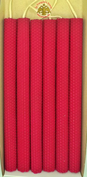 Γνήσιο Κερί Μέλισσας Λαμπάδα για το Πάσχα ΣΕΤ 2 τεμ