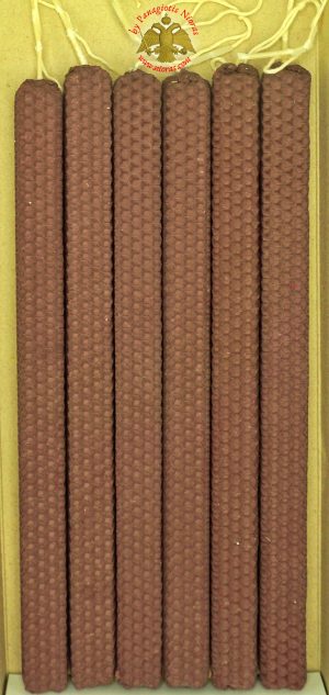 Γνήσιο Κερί Μέλισσας Λαμπάδα για το Πάσχα ΣΕΤ 2 τεμ