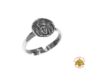 Ασημένιο Δαχτυλίδι Μανταμάδος Στρογγυλό (Copy) (Copy)