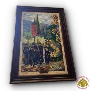 Χειροποίητη Ψηφιδωτή Εικόνα του Αγιου Ανδρεας με Κορνιζα 50 x 50εκ. του καλλιτεχνη Ανδρέα Ζούπα (Copy)