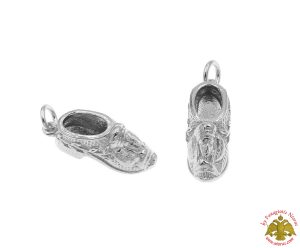 Μενταγιόν Ασημένιο 925 Παπούτσι Ταξιάρχη 6x16mm