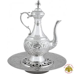 Hernivoxeston Orthodox Church Pitcher A' Nickel Plated