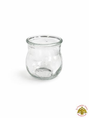 Replacement Oil Candle Glass Cup Design U Shape