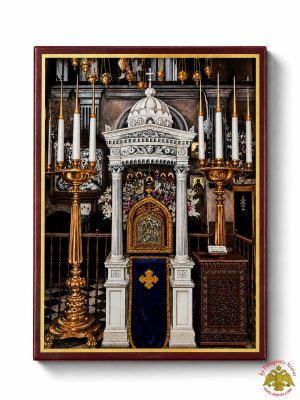 The Annunciation of Tinos Church Byzantine Wooden Icon