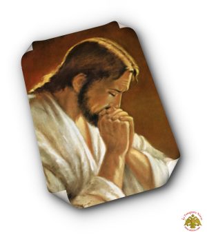 Laminated Byzantine Icon Christ Thinking set of 10