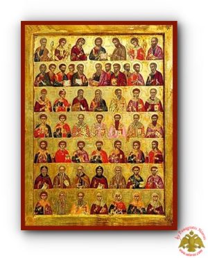 Μεγάλη Δέησης Ξύλινη Βυζαντινή Εικόνα